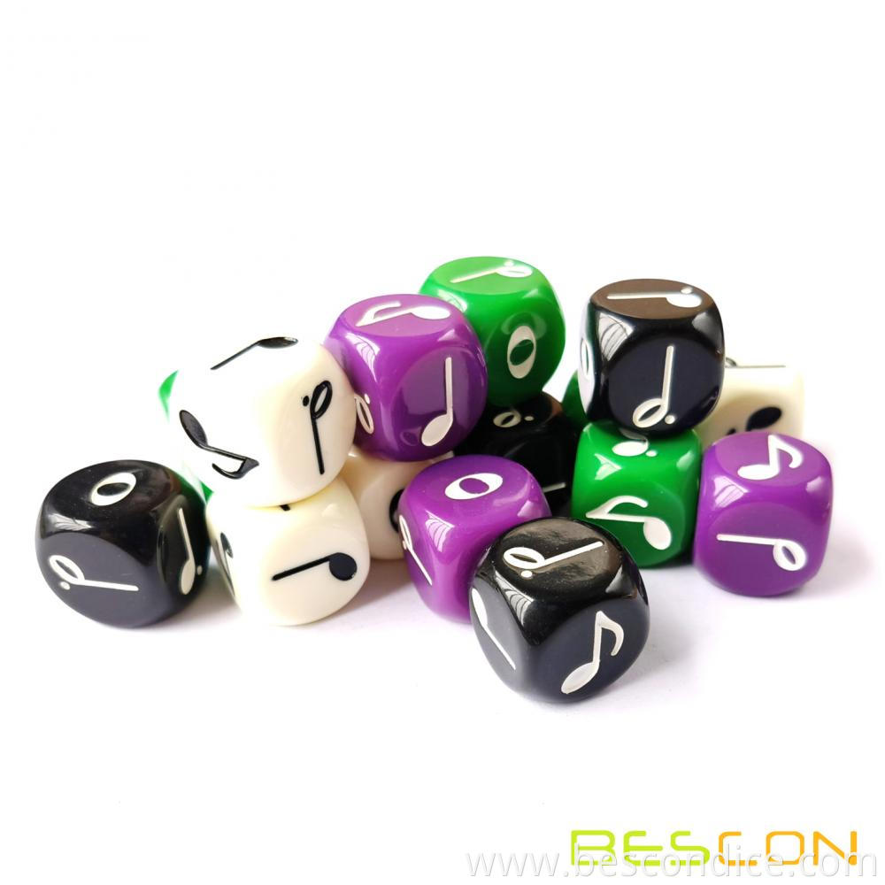 Musical Symbol Dice Musical Symbol Dice
